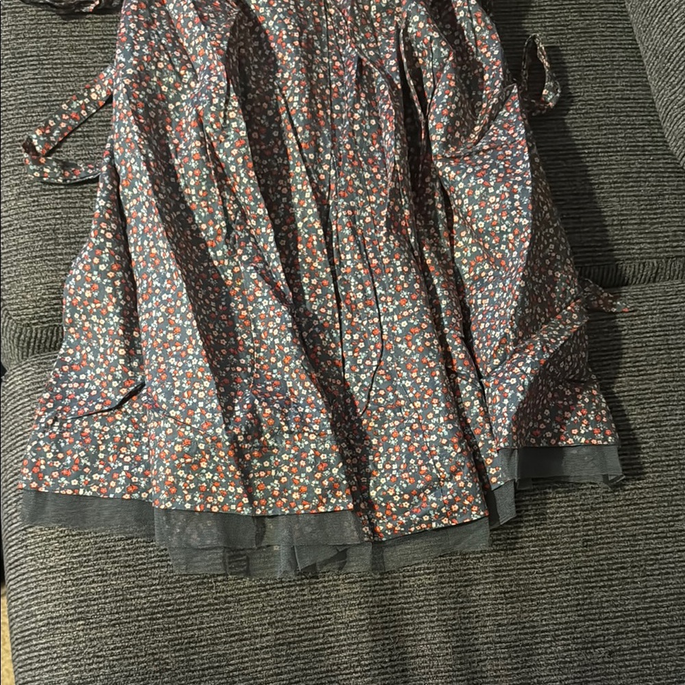 American Eagle Outfitters Ruffled Tie Front Sundress - Picture 4 of 4